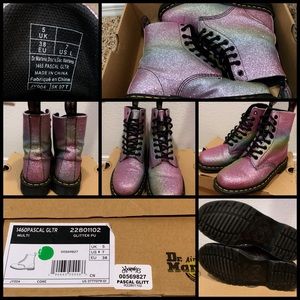 Dr Marten Pascal Glitter Boots